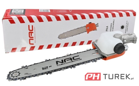 Piła spalinowa NAC adapter przystawka do kosy spalinowej 26 mm 7 frezów