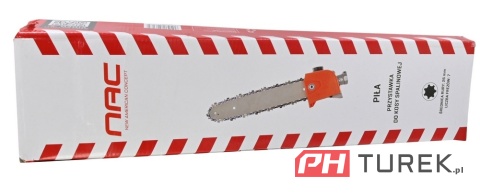 Piła spalinowa NAC adapter przystawka do kosy spalinowej 26 mm 7 frezów