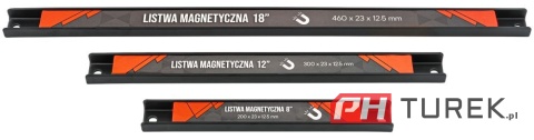 Zestaw listw magnetycznych 3x listwa magnetyczna na narzędzia magnes