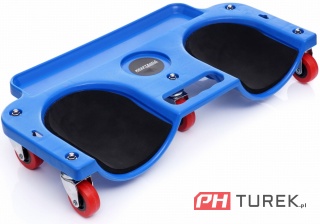 Klęcznik warsztatowy pod kolana leżanka warsztatowa serwisowy na kółkach