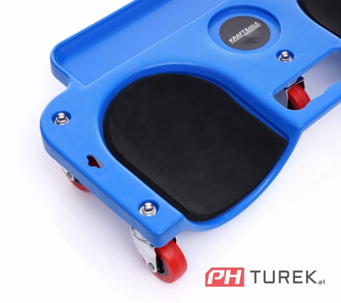 Klęcznik warsztatowy pod kolana leżanka warsztatowa serwisowy na kółkach