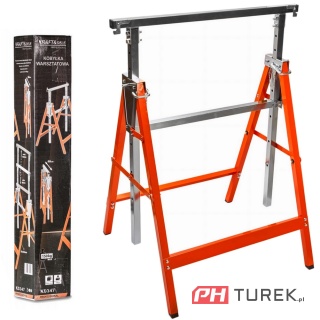 Kobyłka warsztatowa 130cm rozsuwana stojak koziołek stabilny mocny KD347