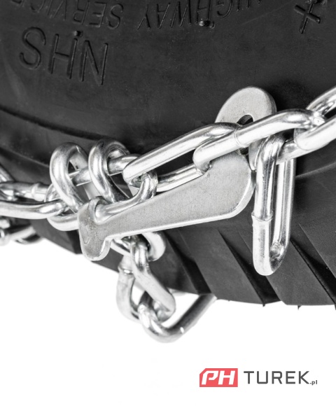 Komplet Łańcuchów 18x9.50x8 2szt łańcuch do śniegu przyczepka traktorka