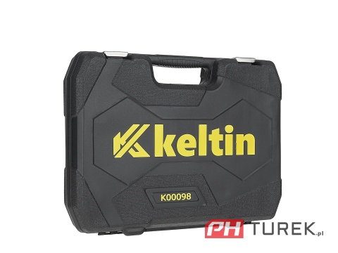 Komplet kluczy nasadowych walizka 108 elementów 1/4" 1/2" cal stal CRV