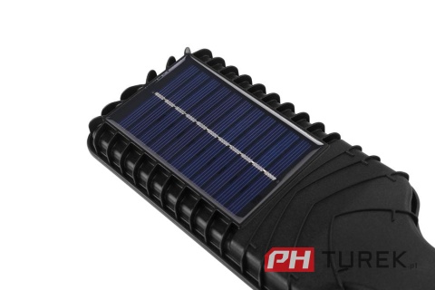 Lampa solarna uliczna mocna 290 W 5000 lm zasilanie bateryjne, solarne