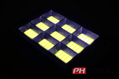 Lampa solarna uliczna mocna 290 W 5000 lm zasilanie bateryjne, solarne