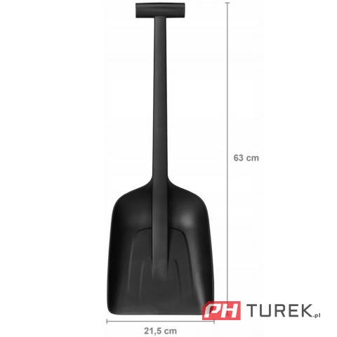 Łopata samochodowa FISKARS Solid™ do śniegu, piachu, auta 63 cm