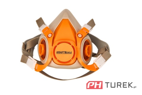 Maska lakiernicza półmaska ochronna przeciwpyłowa + filtry wkłady KD10030