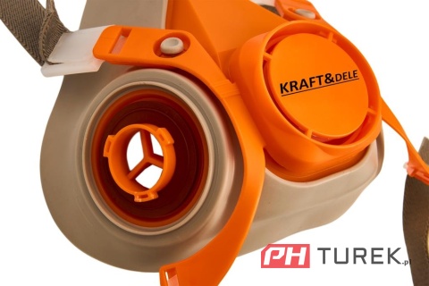 Maska lakiernicza półmaska ochronna przeciwpyłowa + filtry wkłady KD10030