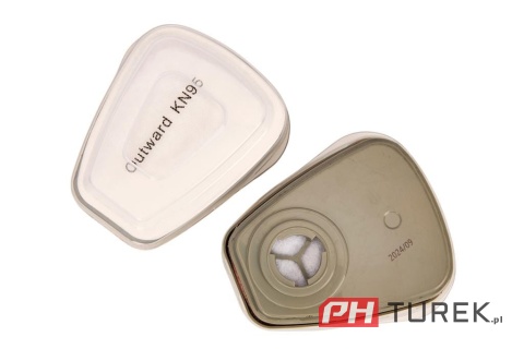 Maska lakiernicza półmaska ochronna przeciwpyłowa + filtry wkłady KD10030