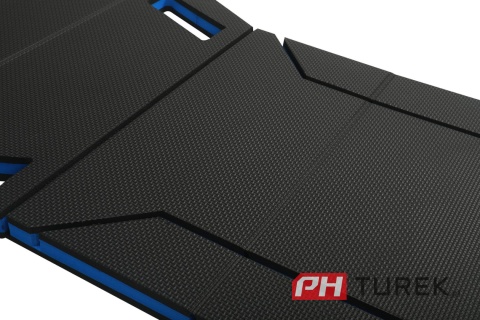 Mata warsztatowa garażowa leżanka 121x57x31 cm pianka klęcznik kd11942