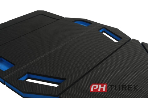 Mata warsztatowa garażowa leżanka 121x57x31 cm pianka klęcznik kd11942