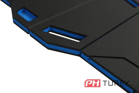 Mata warsztatowa garażowa leżanka 121x57x31 cm pianka klęcznik kd11942