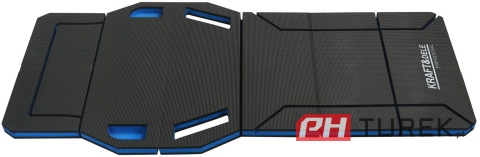 Mata warsztatowa garażowa leżanka 121x57x31 cm pianka klęcznik kd11942