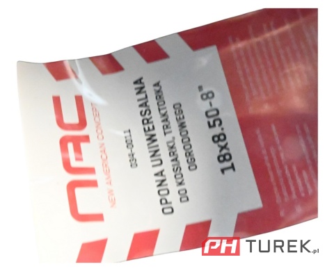 Opona NAC 18x8.50-8 uniwersalna do kosiarki traktorka traktora ogrodowego