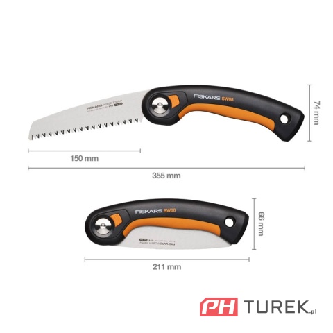 Piła składana ręczna do gałęzi do drewna SW68 (15 cm) ostrze 7TPI potrójne