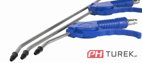 Pistolet do przedmuchiwania 3 szt 100/300/500 mm zestaw do kompresora długi
