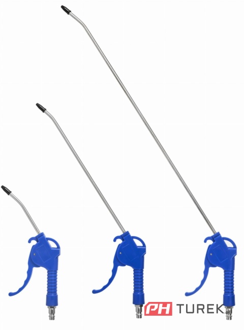 Pistolet do przedmuchiwania 3 szt 100/300/500 mm zestaw do kompresora długi