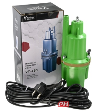 Pompa do wody czystej ogrodu ruska membranowa 450w