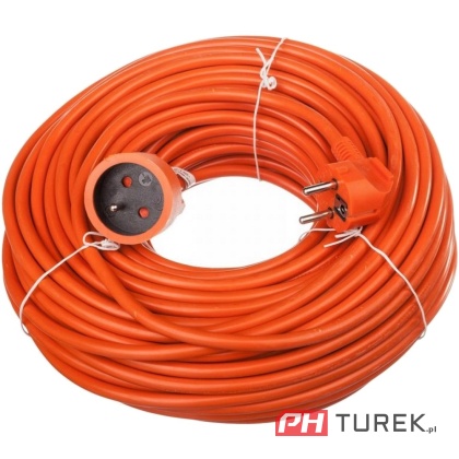 Przedłużacz ogrodowy 3 żyłowy 20m H05VV-F do ogrodu, kosiarki budowlany