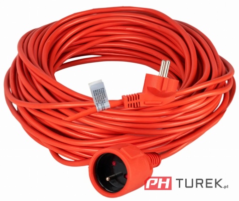 Przedłużacz ogrodowy 3 żyłowy 30m do ogrodu, kosiarki, lampek budowlany