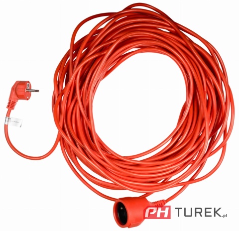 Przedłużacz ogrodowy 3 żyłowy 30m do ogrodu, kosiarki, lampek budowlany