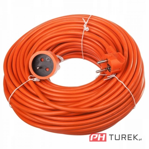 Przedłużacz ogrodowy 3 żyłowy 30m do ogrodu, kosiarki, lampek budowlany