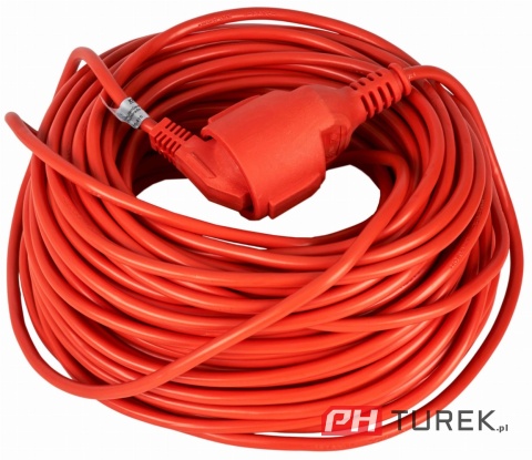 Przedłużacz ogrodowy 3 żyłowy 50m do ogrodu, kosiarki, lampek budowlany