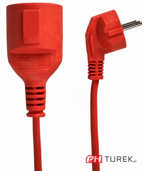 Przedłużacz ogrodowy 3 żyłowy 50m do ogrodu, kosiarki, lampek budowlany