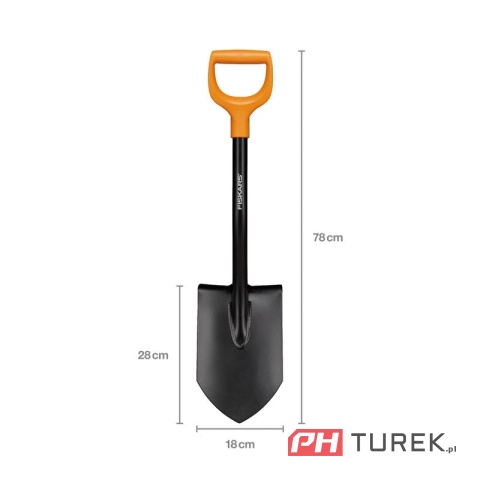 Saperka FISKARS SOLID łopata wielofunkcyjna samochodowa do śniegu, piachu
