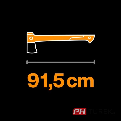 Siekiera rozłupująca FISKARS X36 ostrze L X-series 91,5 cm do drewna >30 cm