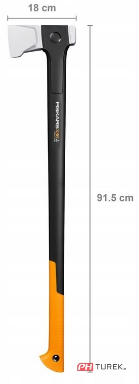 Siekiera rozłupująca FISKARS X36 ostrze L X-series 91,5 cm do drewna >30 cm