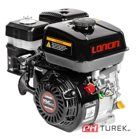 Silnik Loncin G200F-A-M wał poziomy 20 mm / 53 mm 5,58 KM 196 cm3 OHV TYP A