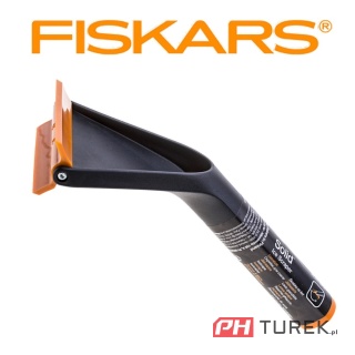 Skrobaczka FISKARS samochodowa do szyb podwójny elastyczny skrobak do auta
