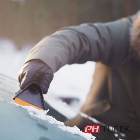 Skrobaczka FISKARS samochodowa do szyb podwójny elastyczny skrobak do auta