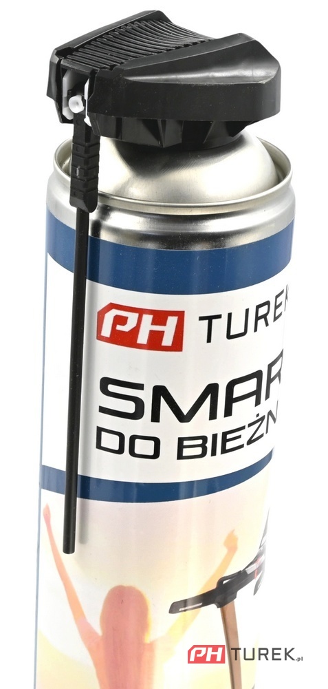 Smar do bieżni treningowych z dozownikiem rurką silikon pro spray 600 ml