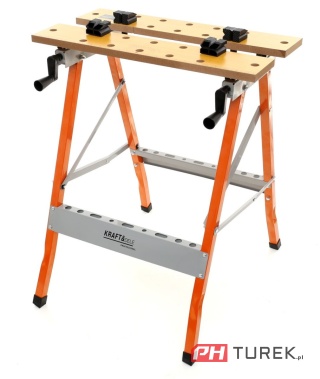 Stół warsztatowy stolarski stolik rozkładany imadło 100kg blat roboczy