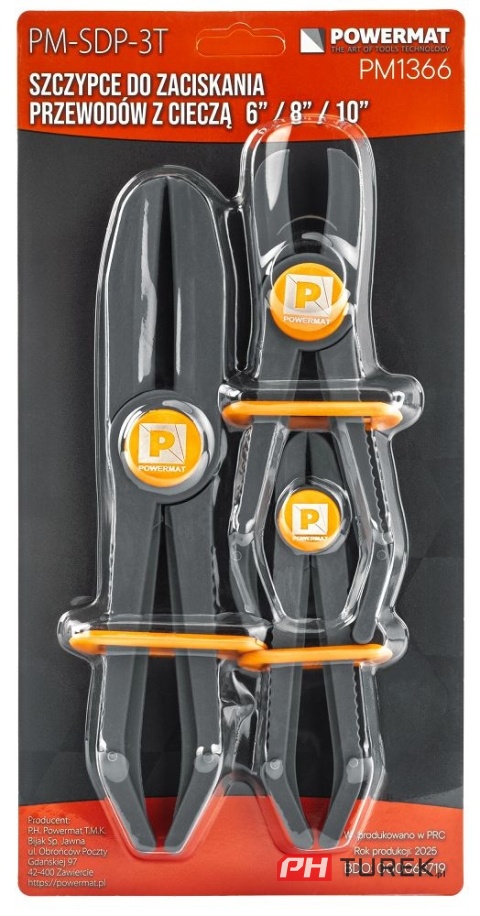Szczypce do przewodów z cieczą PM-SDP-3T