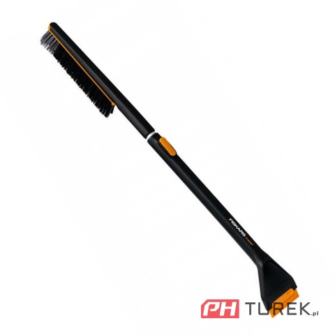 Teleskopowa szczotka i skrobak FISKARS do odśnieżania X-series do auta lodu