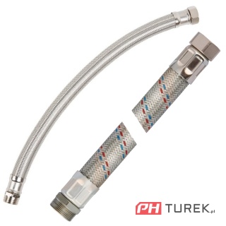 Wąż antywibracyjny 1 cal 100cm prosty do hydroforu ibo