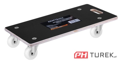Wózek platformowy transportowy magazynowy 400kg 58 x30 cm platforma kd3186