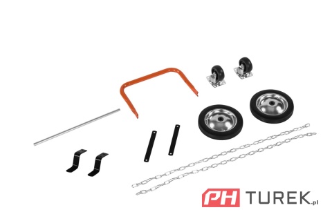 Wózek spawalniczy do spawarek z półką na butle 75 kg z metalowymi kółkami