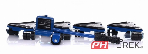 Zestaw do transportu przesuwania mebli 300 kg 5 sztuk KD3020