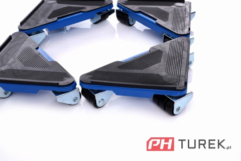 Zestaw do transportu przesuwania mebli 300 kg 5 sztuk KD3020