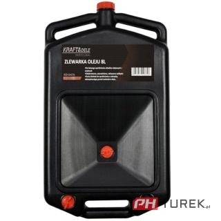 Zlewarka do oleju płynów 8l wanna zlewka misa miska zbiornik z korkiem