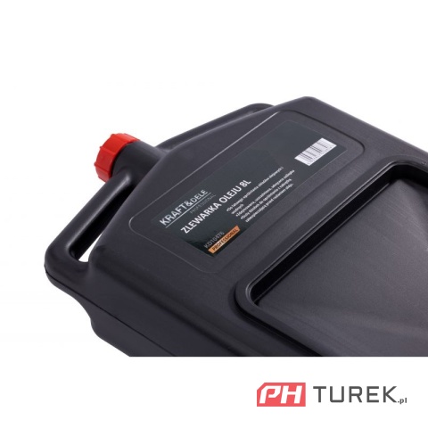 Zlewarka do oleju płynów 8l wanna zlewka misa miska zbiornik z korkiem