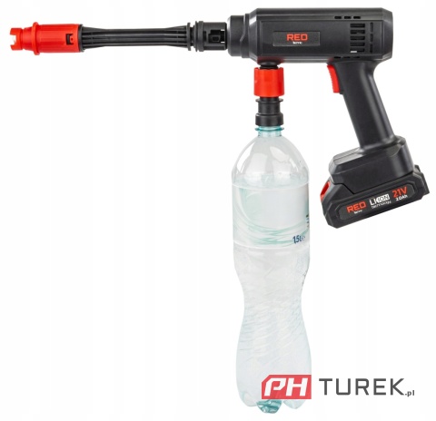 Bezprzewodowa myjka ciśnieniowa akumulatorowa 21V 60bar walizka