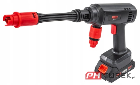 Bezprzewodowa myjka ciśnieniowa akumulatorowa 21V 60bar walizka