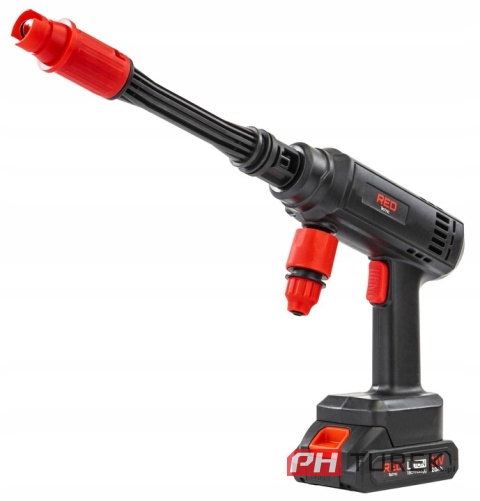 Bezprzewodowa myjka ciśnieniowa akumulatorowa 21V 60bar walizka