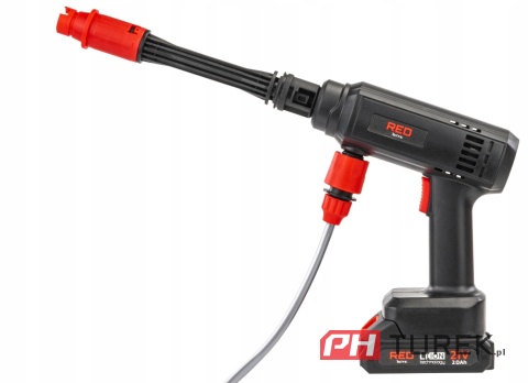 Bezprzewodowa myjka ciśnieniowa akumulatorowa 21V 60bar walizka